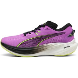 Puma Deviate Nitro 3 Lila Grün SS25 Schuhe, Größe 44,5 - EUR