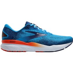 Brooks Ghost 16 Schuhe Blau Orange SS25, Größe 45,5 - EUR