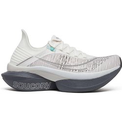 Saucony Endorphin Elite 2 Schuhe Weiß Grau SS25 Unisex, Größe 41 - EUR