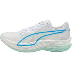Schuh Puma Deviate Nitro Elite 3 Weiß Blau AW25 Damen, Größe 37,5 - EUR