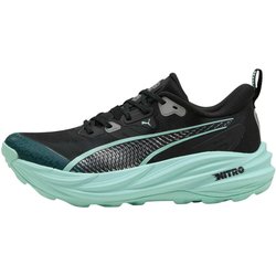 Puma Voyage NITRO 4 Schwarz Grün AW25, Größe 40,5 - EUR