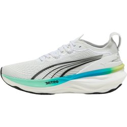 Puma ForeverRun NITRO 2 Schuhe Weiß Blau AW25 Damen, Größe 36 - EUR