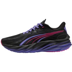 Puma Velocity NITRO 4 Digitokyo Schwarz Lila AW25 Schuhe, Größe 49.5 EUR