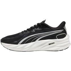 Puma Velocity NITRO 4 Schwarz Weiß AW25, Größe 45 - EUR