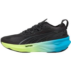 Puma ForeverRun NITRO 2 Schuhe Schwarz Blau AW25, Größe 48.5 Eur