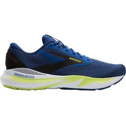 Brooks Adrenaline GTS 24 Schuhe Blau Gelb AW25, Größe 42 - EUR