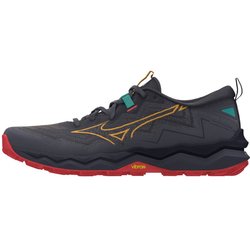 Mizuno Wave Daichi 9 Schuhe Schwarz Rot AW25, Größe 41 - EUR