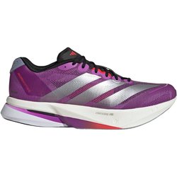Adidas Adizero Boston 13 Schuhe Lila Weiß AW25, Größe UK 7.5
