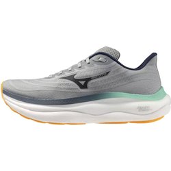 Mizuno Wave Sky 9 Schuhe Grau Weiß AW25, Größe 42 - EUR