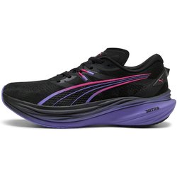 Puma Deviate NITRO 3 DIGITOKYO Schwarz Lila AW25, Größe 42 - EUR
