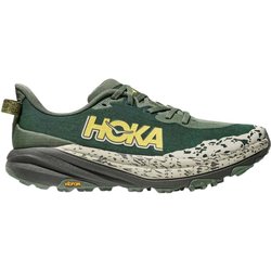 Hoka Speedgoat 6 Schuhe Grün Grau AW25, Größe EU 42