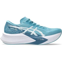 Asics Magic Speed 4 Schuhe Blau Weiß AW25, Größe 40,5 - EUR