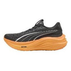 Puma MagMax Nitro Schwarz Orange AW25 Schuhe, Größe 41 - EUR