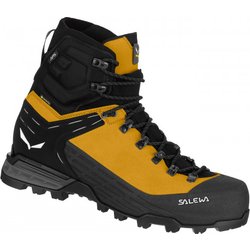 Salewa - Ortles Ascent Mid GTX - Bergschuhe Gr 40,5 schwarz/gelb