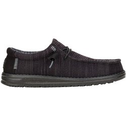 HeyDude - Wally Stretch Sox - Sneaker Gr 40 grau/schwarz