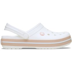 Crocs - Crocband - Sandalen Gr M4/W6 weiß/beige