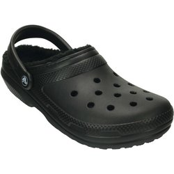 Crocs - Classic Lined Clog - Sandalen Gr M4 / W6 schwarz