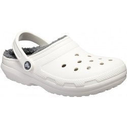 Crocs - Classic Lined Clog - Sandalen Gr M4 / W6 weiß