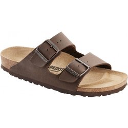 Birkenstock - Arizona BFBC - Sandalen Gr 36 - Narrow braun/beige