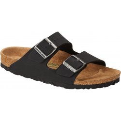 Birkenstock - Arizona BFBC Earthy Vegan - Sandalen Gr 36 - Narrow schwarz