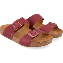 Haflinger - Andrea - Sandalen Gr 45 braun/rot