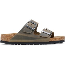 Birkenstock - Arizona Oiled Leather - Sandalen Gr 47 - Regular braun