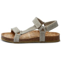 Grand Step Shoes - Levi Hemp - Sandalen Gr 36 braun/beige
