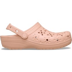 Crocs - Classic Floral Cut Out Clog - Sandalen Gr 36-37 rosa