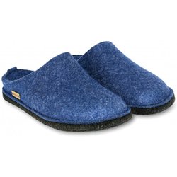 Haflinger - Soft - Hüttenschuhe Gr 37 blau
