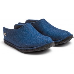 Haflinger - Smily - Hüttenschuhe Gr 37 blau
