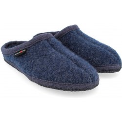 Haflinger - Walktoffel Alaska - Hüttenschuhe Gr 36 blau