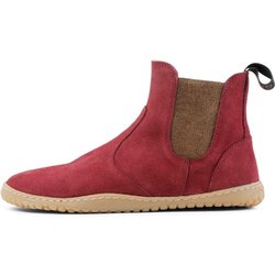 Grand Step Shoes - Kim Barefoot Suede - Barfußschuhe Gr 41 bordo