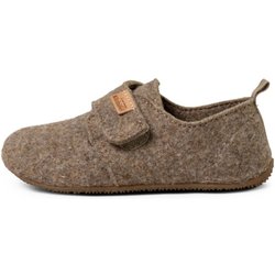 Living Kitzbühel - Franzi Filz Klettschuh - Hausschuhe Gr 31 braun