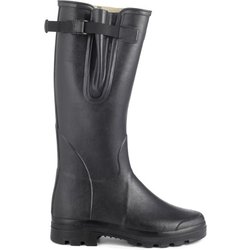 Le Chameau - Vierzon mit Jerseyfutter - Gummistiefel Gr 40 grau