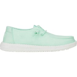 HeyDude - Women's Wendy Canvas - Sneaker Gr 37 grün/weiß