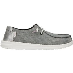 HeyDude - Women's Wendy Metallic Sparkle - Sneaker Gr 37 grau