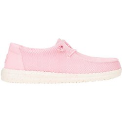 HeyDude - Women's Wendy Stretch Sox - Sneaker Gr 37 rosa/weiß