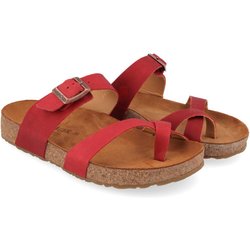 Haflinger - Women's Juno - Sandalen Gr 36 braun/rot