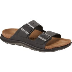 Birkenstock - Women's Arizona CT LEOI - Sandalen Gr 35 - Regular braun/grau