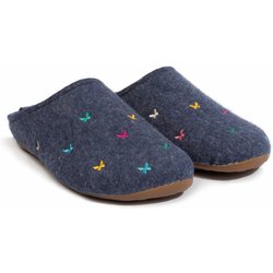 Haflinger - Women's Everest Farfalline - Hüttenschuhe Gr 36 blau