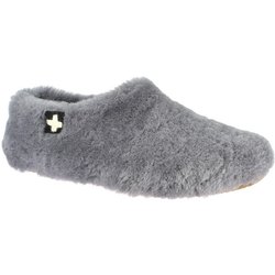 Living Kitzbühel - Women's Lammfell Slip-On - Hüttenschuhe Gr 36 grau