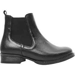 Ten Points - Women's Pandora Chelsea Boots Tanned Leather - Freizeitstiefel Gr 36 grau/schwarz