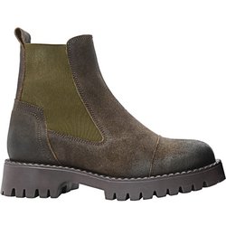 Ten Points - Women's Penny Chelsea Suede Boots - Freizeitstiefel Gr 36 grau