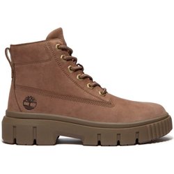 Timberland - Women's Greyfield Mid Lace Up Boot - Freizeitstiefel Gr 38 braun