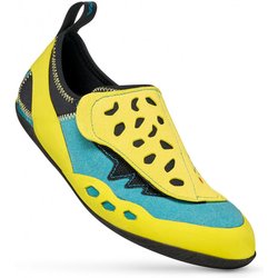 Scarpa - Kid's Piki J - Kletterschuhe Gr 35/36 gelb/türkis