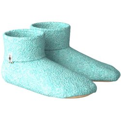Smartwool - Second Cut Fleece Slipper - Hausschuhe Gr S türkis