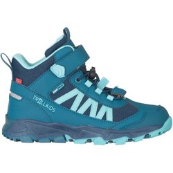 Trollkids - Kid's Tronfjell Hiker Mid - Wanderschuhe Gr 28 blau/türkis