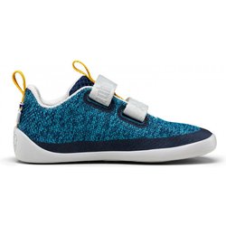 Affenzahn - Kid's Barfußschuh Knit Happy - Barfußschuhe Gr 21 penguin /blau
