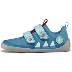 Affenzahn - Kid's Barfußschuh Baumwolle Lucky - Barfußschuhe Gr 21 shark /blau