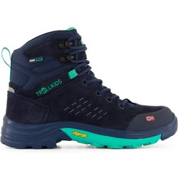 Trollkids - Kid's Trollsteinen Hiker Mid XT - Wanderschuhe Gr 33 blau